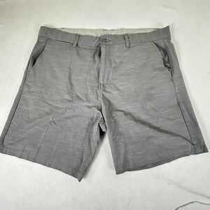 Burnside Hybrid Shorts Mens 40‎ Tan/Gray Gorpcore Coastal Beach Outdoor